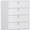 Homeroots 31 X 16" X 44" White Chest 366260 - alternate 6
