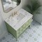 James Martin Vanities Emmeline 36'' Single Vanity, Pistachio w/ 3 CM Carrara Marble Top D100-V36-PST-3CAR - alternate 7