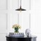 Jonathan Y Lotus 12.25" Adjustable Metal LED Pendant, Brass Gold/Black JYL9062A - alternate 7