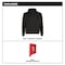 Milwaukee Tool Men's Heated Hoodie, Up to 8 hours Time, Zipper Closure, Black, Size L M200B-20L - alternate 14
