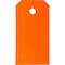 Brady Blank Tags Polyester 5.75 in H x 3 in W Orange 250/BX THT-288-851-OR - alternate 2