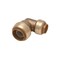Sharkbite 1/2 in. x 3/4 in. Brass Push-to-Connect 90-Degree Reducer Elbow U274LF - alternate 3