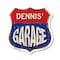 Signmission Dennis's Garage, 12 Inch X 12 Inch, Plastic Sign SHI-P-12-383-DENNIS - alternate 1
