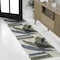 Jonathan Y Shelby Coastal Vintage Abstract Palm Leaf Navy/Cream 2 ft. x 8 ft. Indoor/Outdoor Runner Rug TSN403A-28 - alternate 7