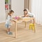 Vevor Kids Sensory Table Indoor Wooden Play Sand Water Table with 3 Storage Bins JRG-SKU2S - alternate 6