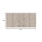 Homeroots 39" Wood Brown Laminate Accent Cabinet With Multiple Shelves 477614 - alternate 7