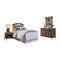 Hospitality Rattan Home Palm Cove 4-Piece Twin Bedroom Set 1102-5643-ATQ-4BT-GL - alternate 2