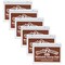 Ready 2 Learn Washable Stamp Pad, Brown, 6PK CE10042 - alternate 1