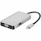 Monoprice Consul Series USB-C HDMI Adapter with VGA_ Gigabit Ethernet_ 2-Port US 34184 - alternate 1