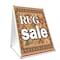 Signmission Rug Sale, 24 Inch x 18 Inch A-frame Yard Sign, Plastic Sign SBC-1824-Rug Sale - alternate 1