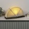 Jonathan Y Darla 9.6" Modern Art Deco Paper Full Pleated Fan LED Table Lamp, Natural JYL9109B - alternate 4