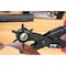 Performance Tool Revolving Leather Hole Punch Pliers, Six Size Punch Wheel, Alloy Steel W7554 - alternate 5