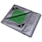 Prosource Tarpaulin, 30 ft L, 20 ft W, 8 mil Thick, Polyethylene, Green/Silver T2030GS140 - alternate 1