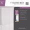 Lotus Blinds Living Accents Vinyl 1 in. Mini-Blinds 23 in. W X 72 in. H White Cordless MAX2372WH - alternate 4