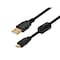 Monoprice USB 2.0 Cable, 3 ft.L, Black 5457 - alternate 1