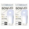 Viribright A19 LED BULB, GU24, 9W, 800 Lumens, Non-Dimmable, Warm White 2700K (4 Pack) A19-GU24-27K-640335-4PK - alternate 4