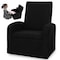Homeroots Kids Black Comfy Upholstered Recliner Chair with Storage 397760 - alternate 3