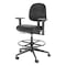 Cramer Polyurethane Task Chair, 22-3/4" to 33-1/4", Adjustable Arms, Black RPMH2-252-2B - alternate 1