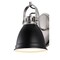 Jonathan Y Phineas 7" 1-Light Adjustable Farmhouse Bohemian Iron LED Vanity Light, Black/Nickel JYL1114A - alternate 7