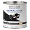 Rust-Oleum Interior/Exterior Paint, Semi-Gloss, Black, Half Pint 1974730 - alternate 1