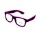 Elegani Pink LED Glow Glasses - Light Up Party Eyewear for Festivals, Birthdays & Night Events PH-GLW-GLS-PNK - alternate 1