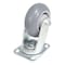 Vestil Thermoplastic Swivel Rigid Caster 5 In. Diameter x 2 In. Width 551 Lb. Capacity Light Gray CST-VE-5X2TPR-S - alternate 6