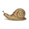 Homeroots 3" Antiqued Gold Cast Iron Snail Figurine 612456 - alternate 6