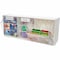 Deflecto System, Modular, 3-Bin, 23-5/8x7-3/4x9-1/2, White/CL DEF20303OP - alternate 5
