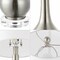 Jonathan Y Dylan 25" Metal/Crystal Teardrop LED Table Lamp, Nickel, 2PK JYL5010B-SET2 - alternate 7