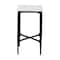 Baxton Studio Akanji Marble End Table, Rectangle 270-14708-ZORO - alternate 4