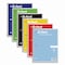 Oxford Coil-Lock Wirebound Notebooks, 3-Hole Punched, 1-Subject, Medium/College Rule, Randomly Assorted 65022 - alternate 1