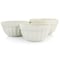 Martha Stewart Broadbrook 3 Piece Stoneware Mixing Bowl Set in Linen 142788.03 - alternate 3