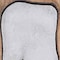 Homeroots 13" X 13" X 1" Silver Natural Wood And Metal Wall Tile 354774 - alternate 4
