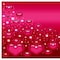 Homeroots Pink Hearts Canvas Hanging Wall Art 274785 - alternate 3