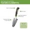 Ames Trowel and Cultivator Set, 2-Piece, Stainless Steel, Ergonomic Gel Grip 2445900 - alternate 6