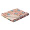 Homeroots 50" X 70" Beige And Pink Ikat Cotton Quilted Kantha Throw Blanket with Embroidery 544548 - alternate 4