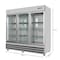 Koolmore 81" 3 Glass Door Commercial Reach-In Refrigerator Cooler with LED lighting RIR-3D-GD - alternate 6