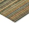 Homeroots 5' X 8' Coral Gold And Green Striped Washable Indoor Outdoor Area Rug 577770 - alternate 6