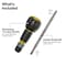 Klein Tools Ratcheting Fastbit Tru-Grip Screwdriver, Phillips, Slotted Bits 32960ARCHT - alternate 3