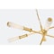 Corbett Lighting Dashiell 48 in. Chandelier Vintage Polished Brass 490-48-VPB - alternate 5