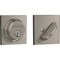 Schlage Collins Satin Nickel Single Cylinder Deadbolt B60 619 COL - alternate 5