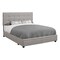 Homeroots Gray Tufted Linen Upholstered Queen Bed Frame With Drawers 490199 - alternate 6