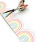 Teacher Created Resources Pastel Pop Rainbows Die-Cut Rolled Border Trim, 50 Feet, 3PK TCR9160 - alternate 5