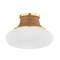 Hudson Valley Lighting Pearl river 15 in. Flush Mount Aged Brass 2310-AGB - alternate 4