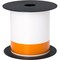 Brother Pre-CutLabelStockRoll, Orange/White, Gloss BMSLT406AFC100 - alternate 1