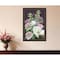 Homeroots Wild For Plum Bouquet 2 Black Framed Print Wall Art 416216 - alternate 3