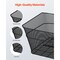 Vevor Rear Bike Basket Wire Mesh Bicycle Basket with Cargo Net Waterproof Cover TX-SS-04 - alternate 6