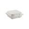 Eco-Rootz 9x9 Inch Molded Fiber Hinged Conatainer (Clamshell), 200PK ER-BCS10-BPI - alternate 3