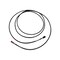 John Deere HYDRAULIC HOSE, OEM AT397845 - alternate 1