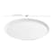 Smarty Had A Party 12 in White Round Plastic Trays, 25PK 9922WH-CASE - alternate 4